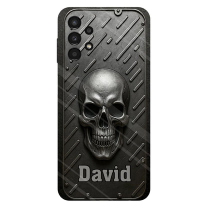 Hello Darkness - Personalized Skull Full Print Phone Case