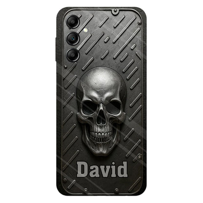Hello Darkness - Personalized Skull Full Print Phone Case
