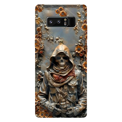 Vintage Skull - Personalized Skull Full Print Phone Case