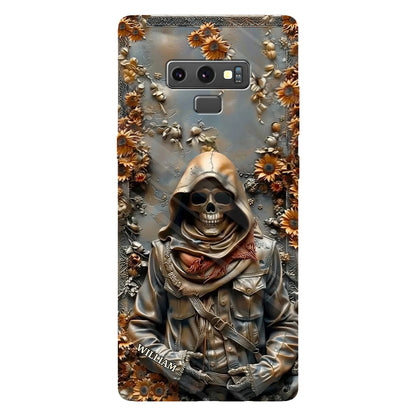 Vintage Skull - Personalized Skull Full Print Phone Case