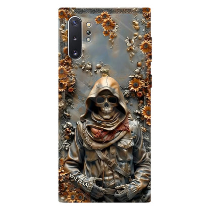 Vintage Skull - Personalized Skull Full Print Phone Case