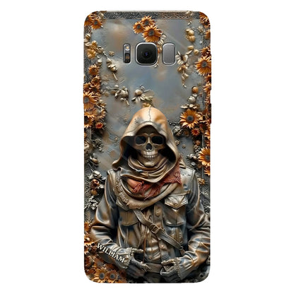 Vintage Skull - Personalized Skull Full Print Phone Case