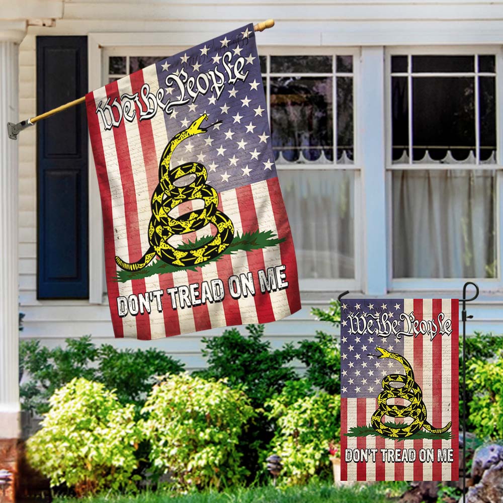 Gadsden We The People Don't Tread On Me Flag MLN1227F