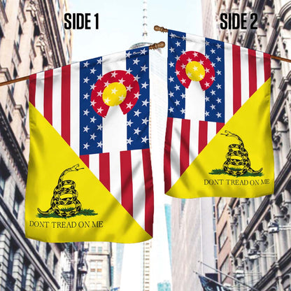 Don't Tread On Me Colorado American Gadsden Flag TPT1168F