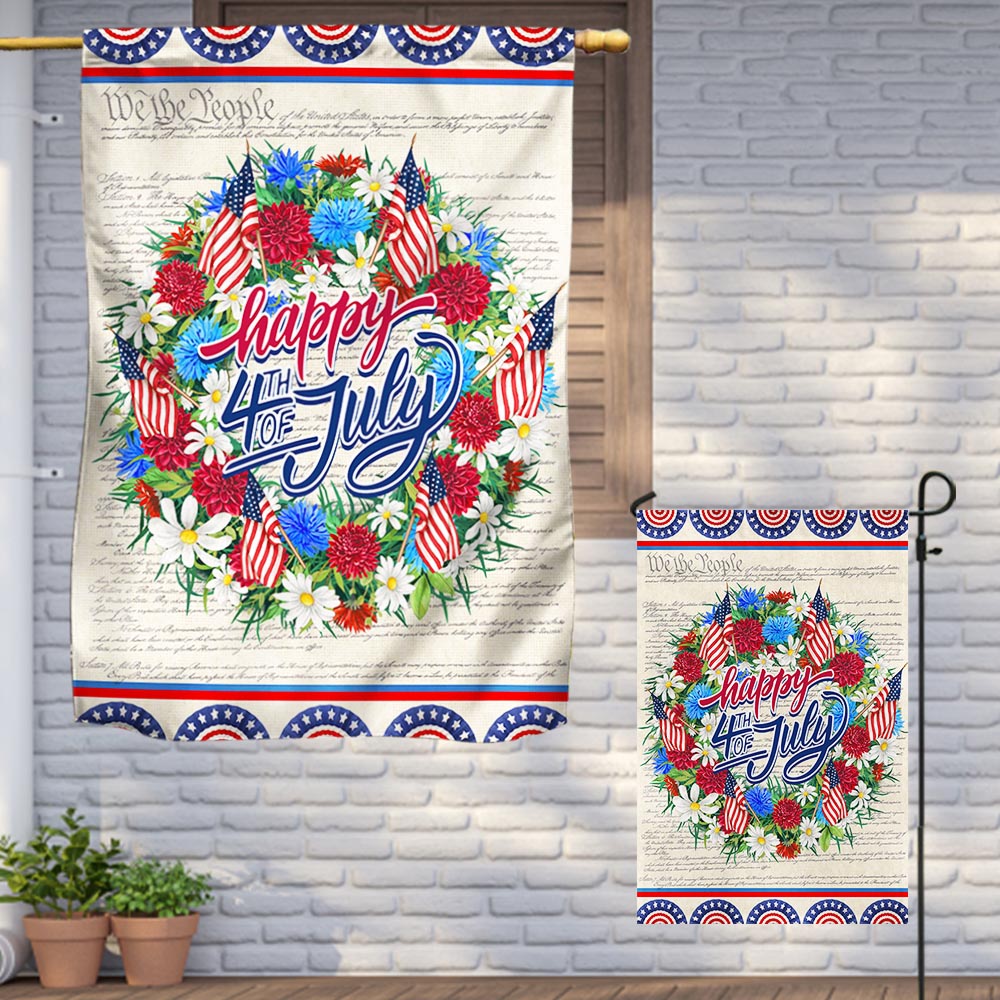 Flagwix American Flag - Happy 4th Of july, We The People American Flag TPT850F