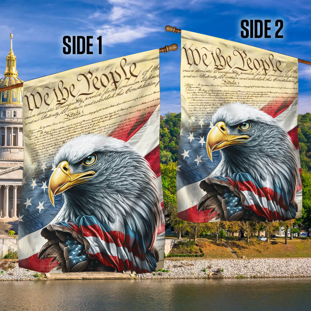 Flagwix American Flag - We The People. Patriotic American Eagle Flag TPT780F