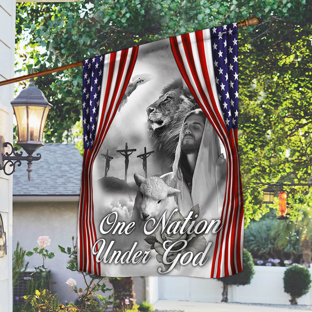 Jesus Flag One Nation Under God TTV521F