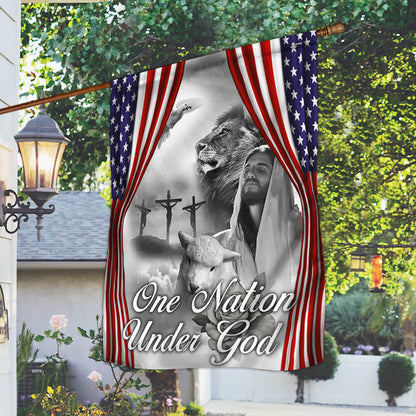 Jesus Flag One Nation Under God TTV521F
