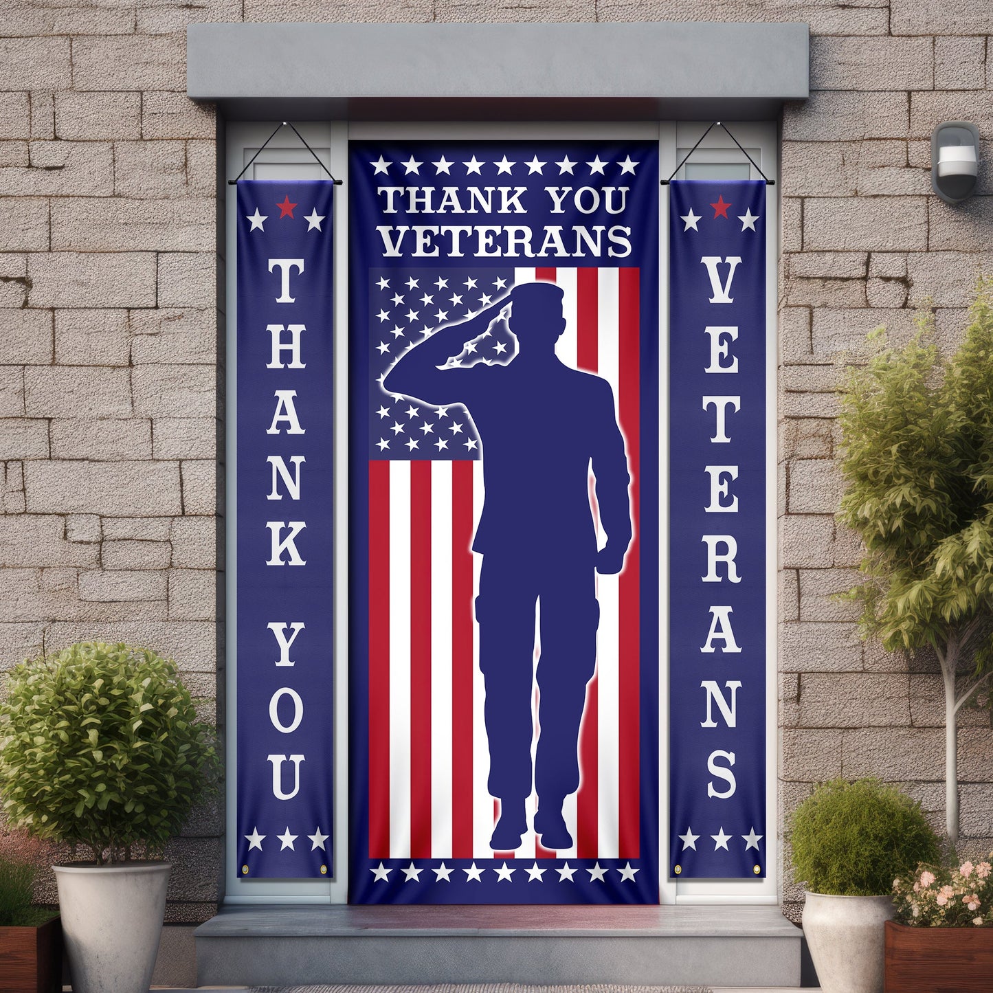 Thank You Veterans Door Cover &amp; Banners TQN1911CB
