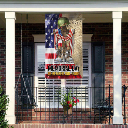 FLAGWIX Memorial Day Remember and Honor Veteran American Patriot We The People Flag MLN2754F