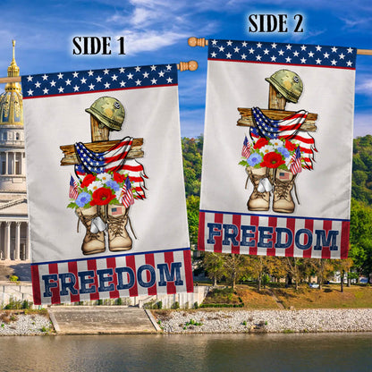 Flagwix American Flag - Independence Day Thank You Veteran Freedom Flag MLN1400F