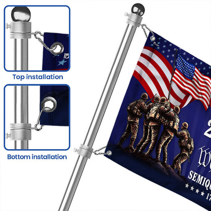 Flagwix American Flag - 250 Years We The People Semiquincentennial Grommet Flag