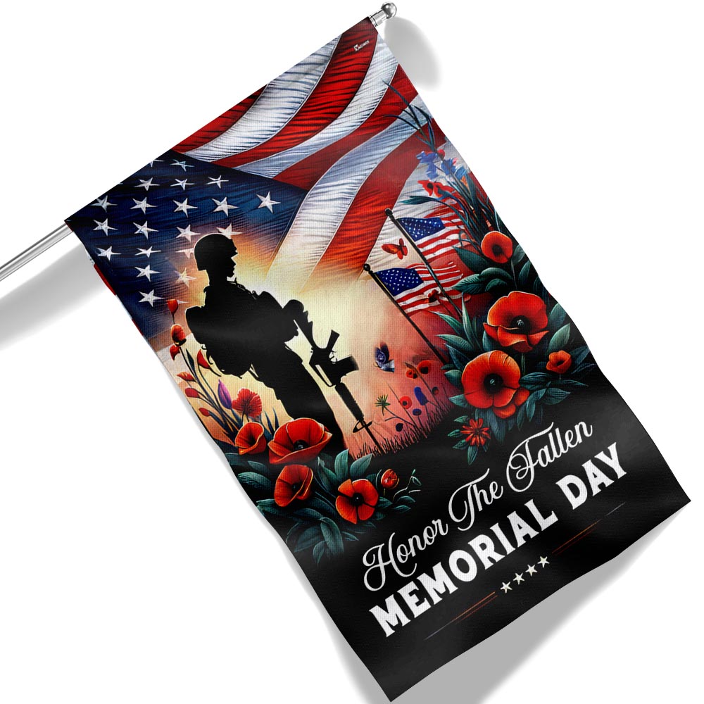 FLAGWIX Memorial Day US Veteran Honor The Fallen Flag MLN2737F