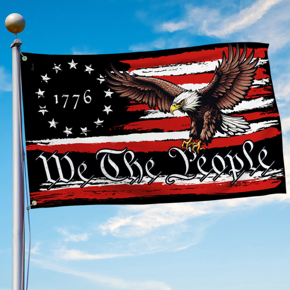 We The People American Patriot Grommet Flag MLN3200GF
