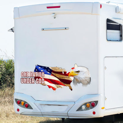 One Nation Under God RV Wrap RV Decor PS1802VW