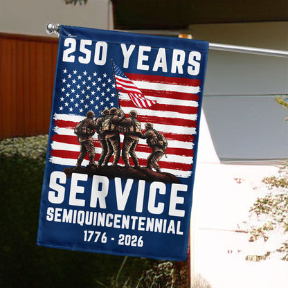 Flagwix American Flag - USA 250th Anniversary Semiquincentennial Patriotic Canvas Flag