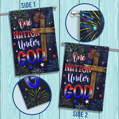 Flagwix American Flag - One Nation Under God 4th Of july Flag TQN1261F