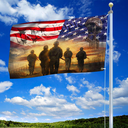 All Gave Some Some Gave All Veteran Flag