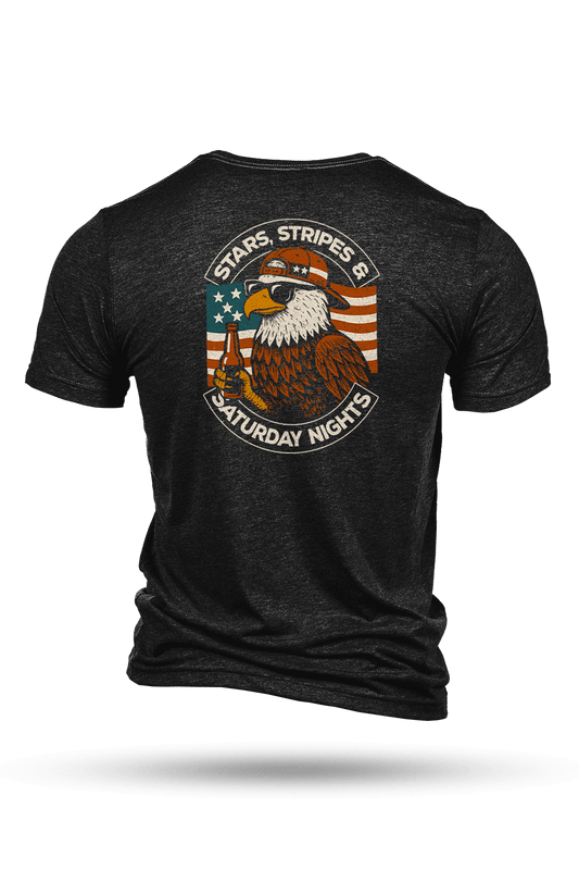 Stars, Stripes, Saturday Nights - T-Shirt