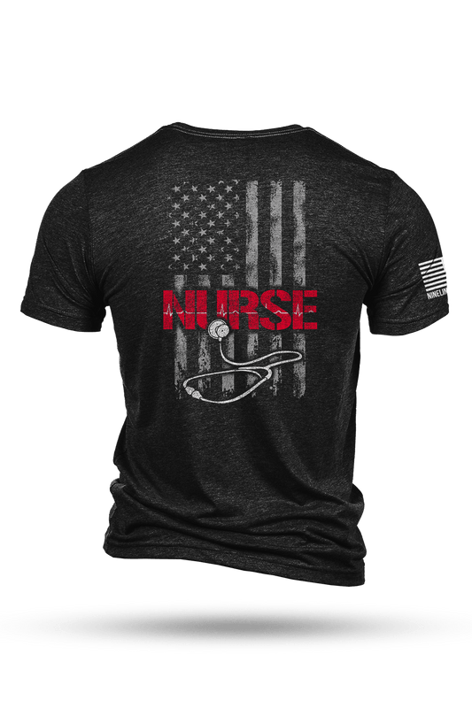 Stethoscope Flag - T-Shirt