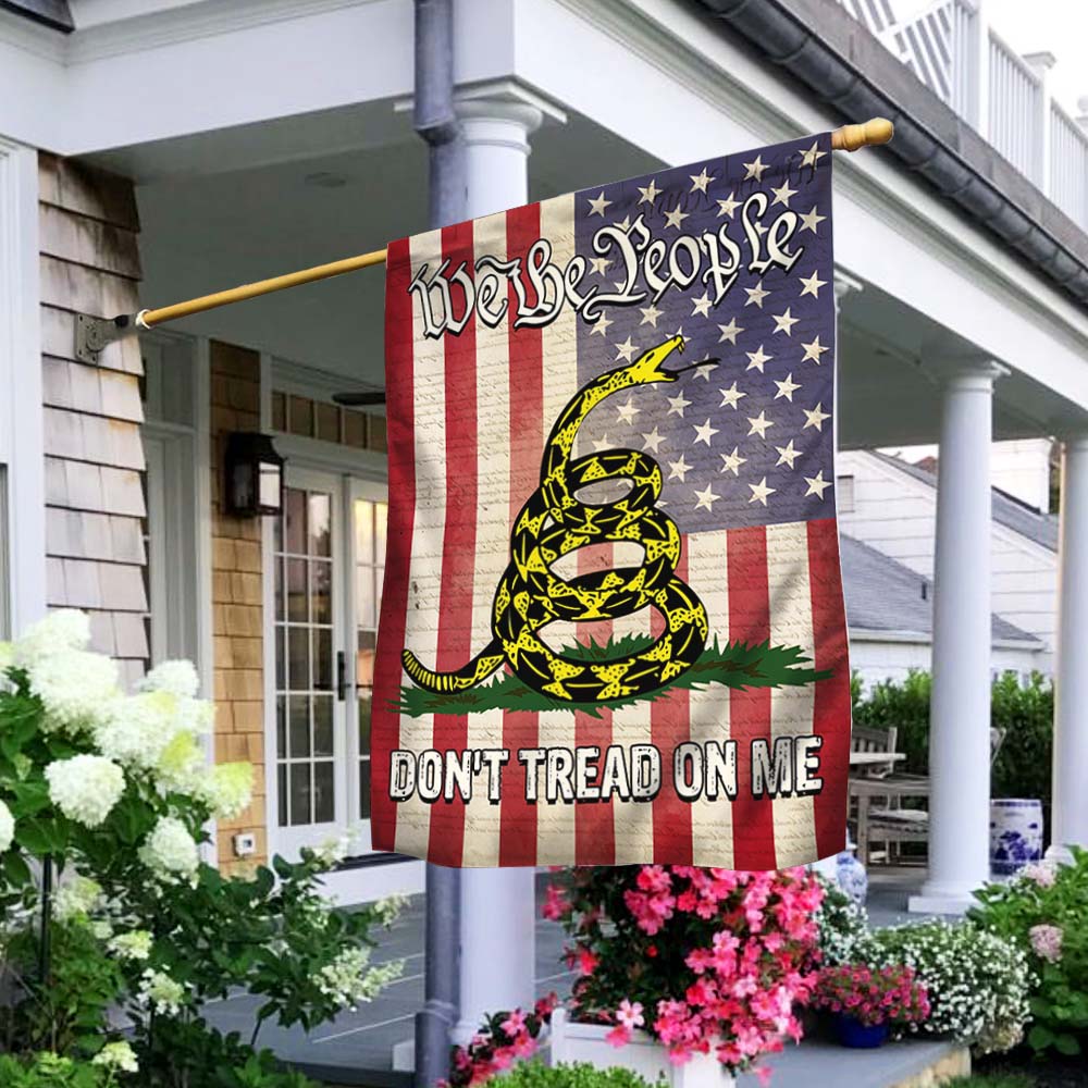 Gadsden We The People Don't Tread On Me Flag MLN1227F