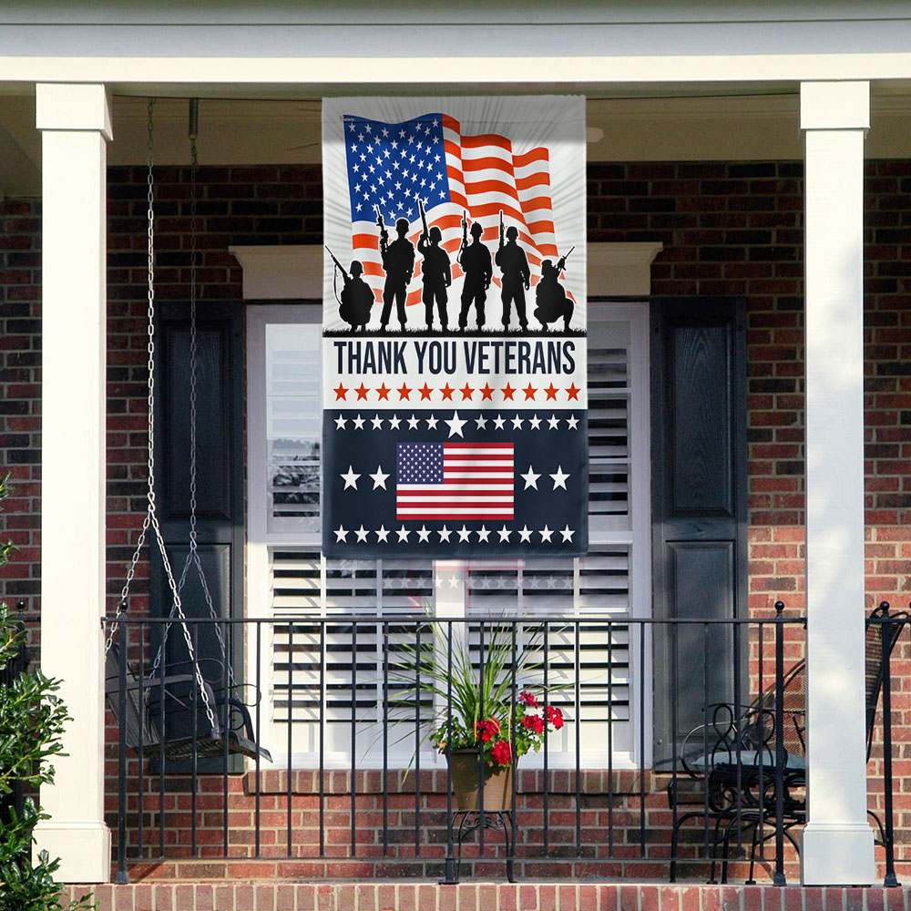 Veterans Day Thank You Veterans Flag TQN3866F