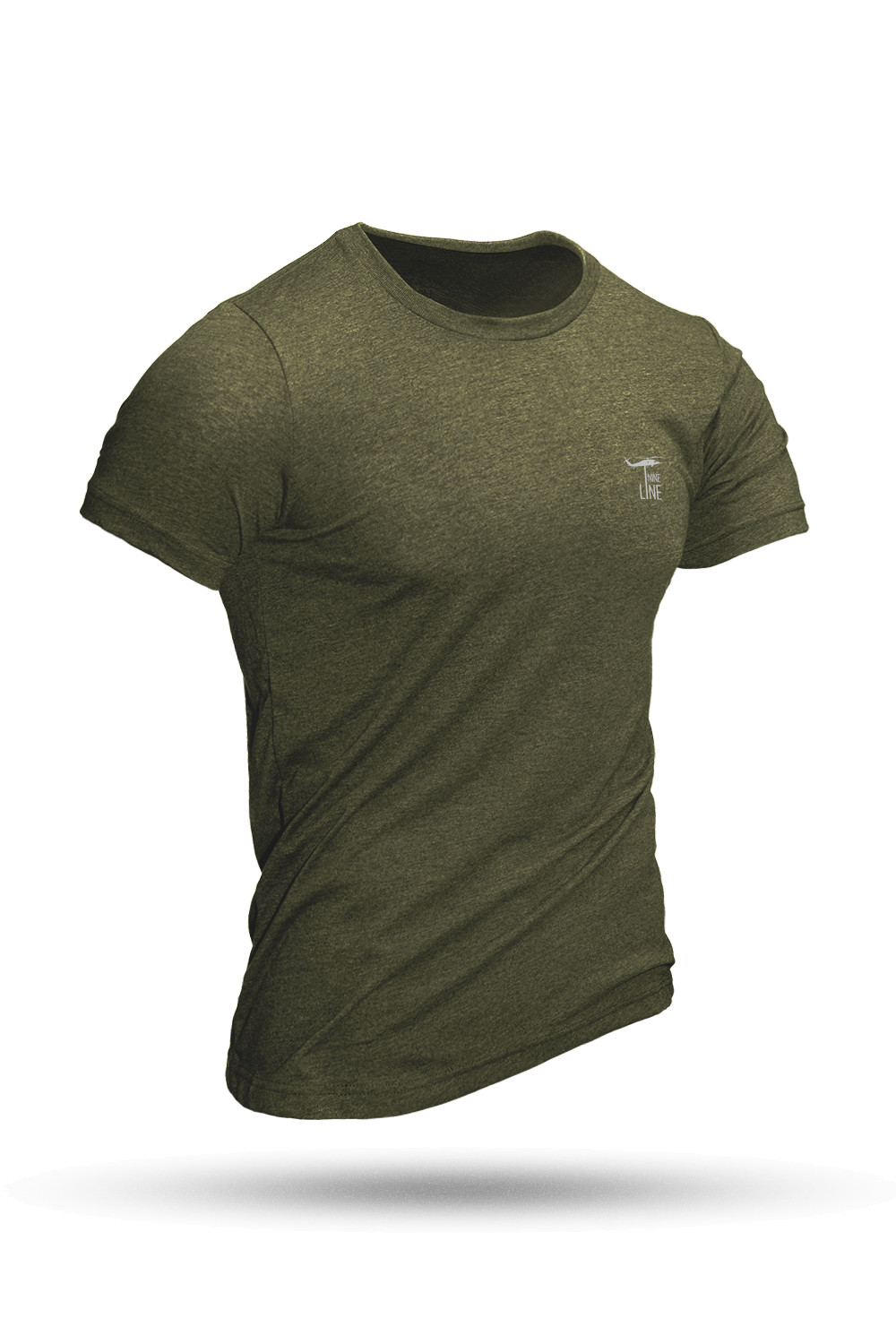 Reflective Dropline Logo - Athletic T-Shirt