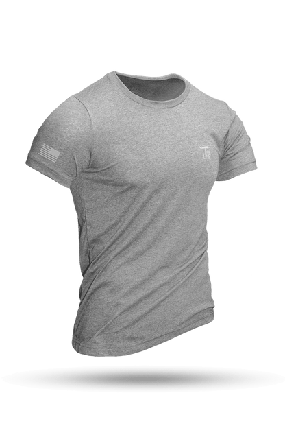 Reflective Dropline Logo with Flag - Athletic T-Shirt