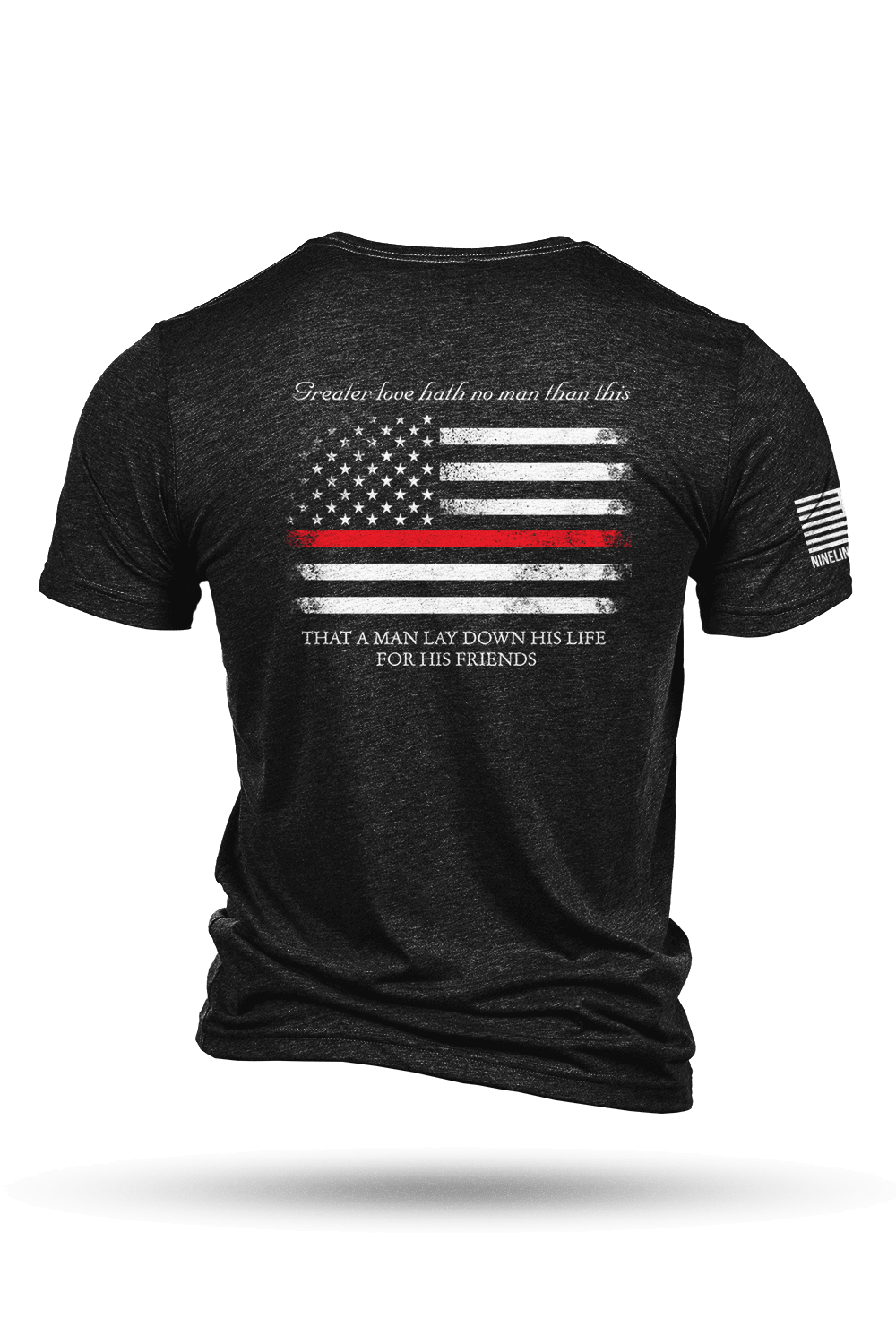 Thin Red Line - Tri-Blend T-Shirt