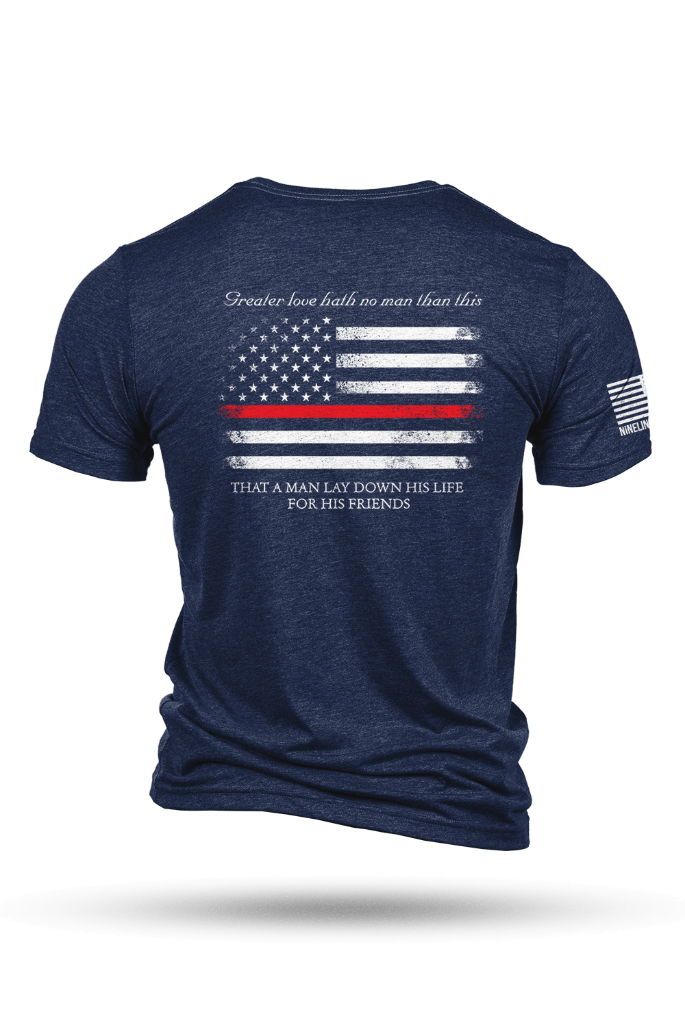 Thin Red Line - Tri-Blend T-Shirt