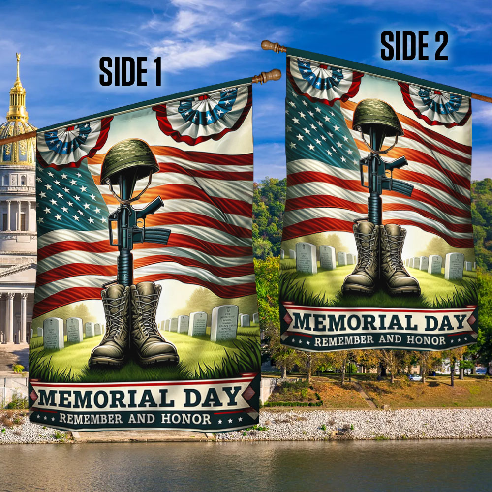 FLAGWIX Memorial Day Remember and Honor American Patriot Flag MLN2747F