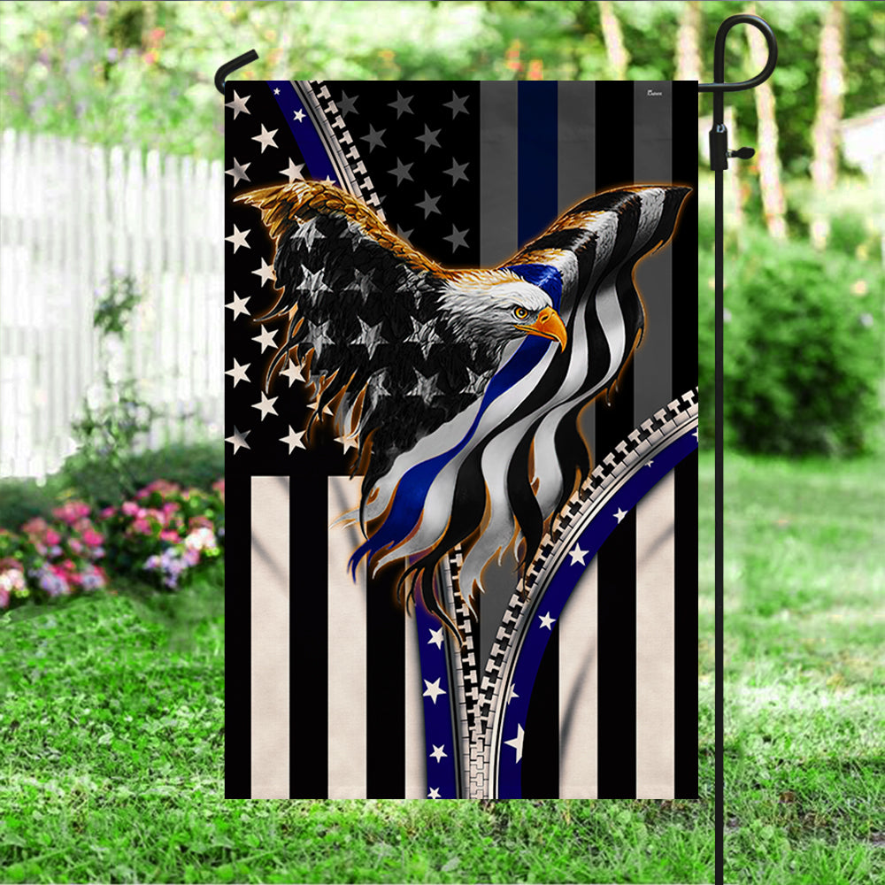 American Eagle Flag Thin Blue Line ANT253F