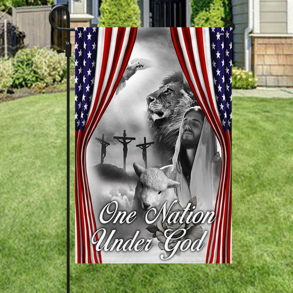 Jesus Flag One Nation Under God TTV521F
