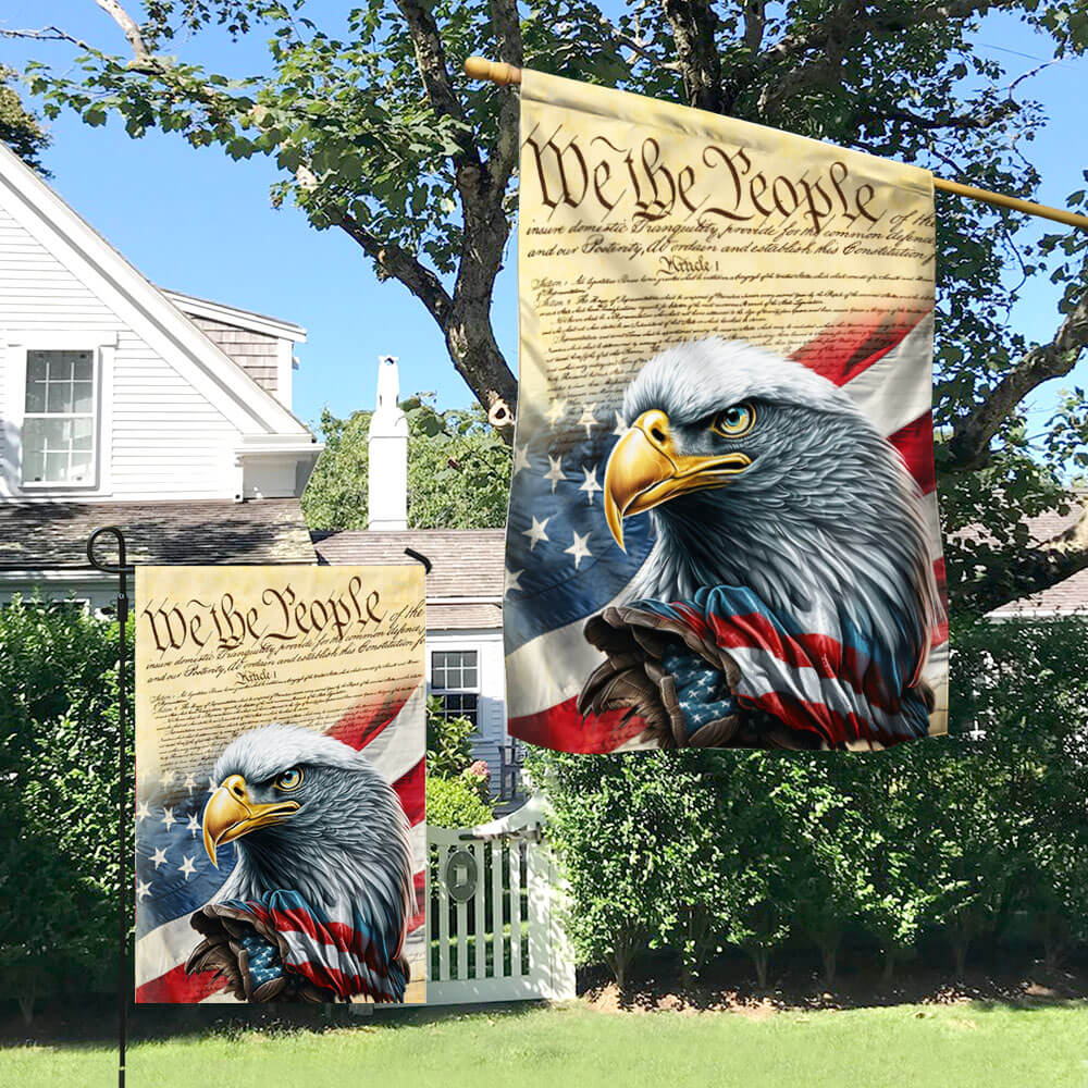 Flagwix American Flag - We The People. Patriotic American Eagle Flag TPT780F