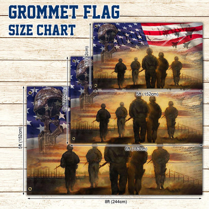 All Gave Some Some Gave All Veteran Flag