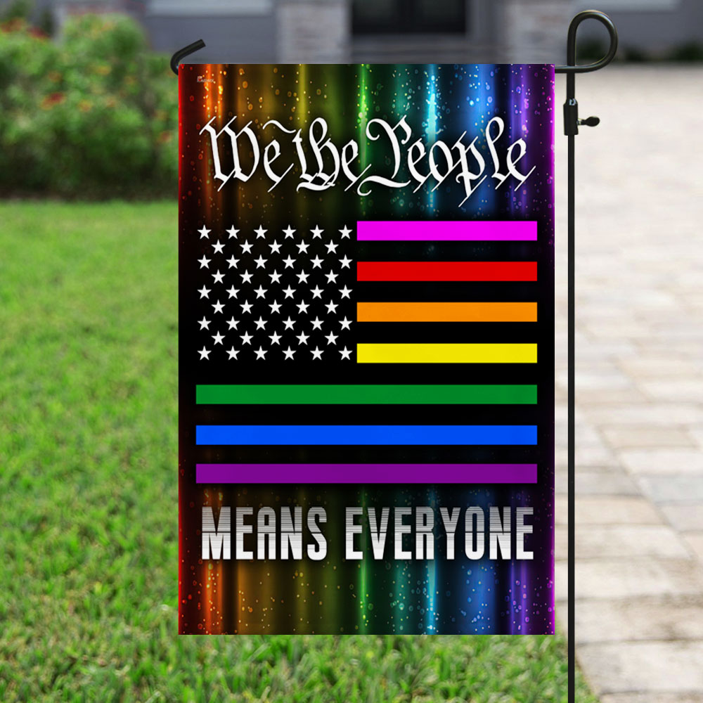LGBT Flag We The People Means Everyone DDH2793F