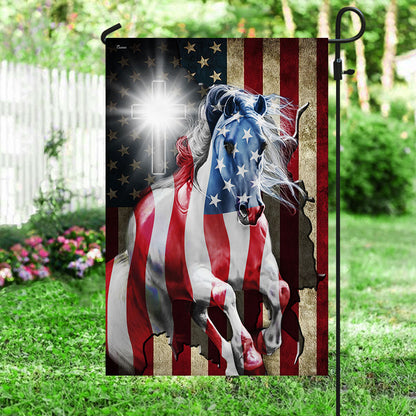 Patriot Horse American Flag MLN349F