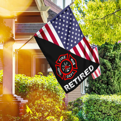 Retired Firefighter Flag TRL1073F