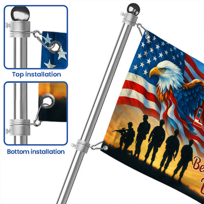 Flagwix American Flag - Memorial Day Eagle Land Of The Free Veteran Grommet Flag NNT86NTH
