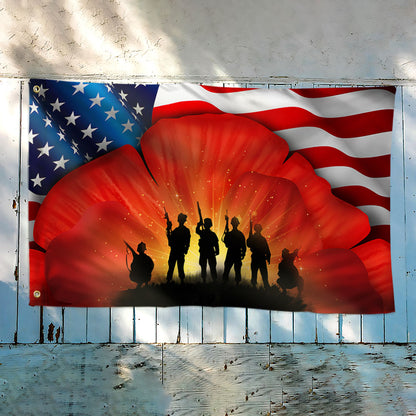 Veteran Grommet Flag All Gave Some, Some Gave All BNN192GF