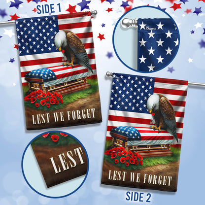 Lest We Forget Memorial Day American Flag TPT1591F