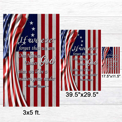 One Nation Under God Flag MLN1546F