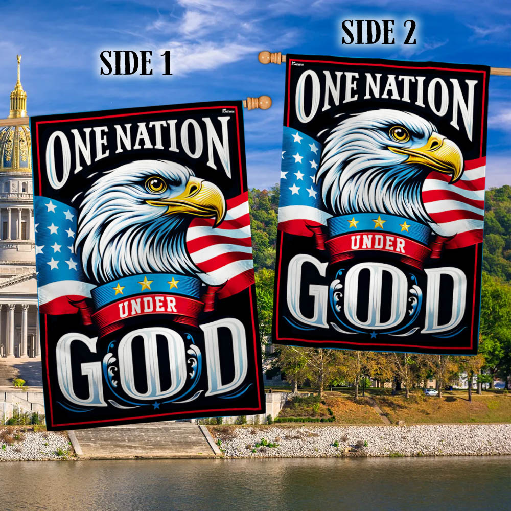 FLAGWIX  One Nation Under God Eagle Flag TQN2399F