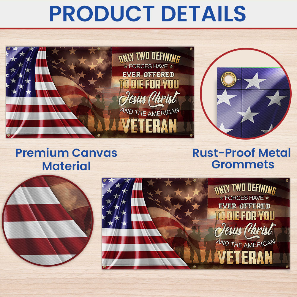 Memorial Day Owe To God And The American Veteran Fence Banner MLN2651FB