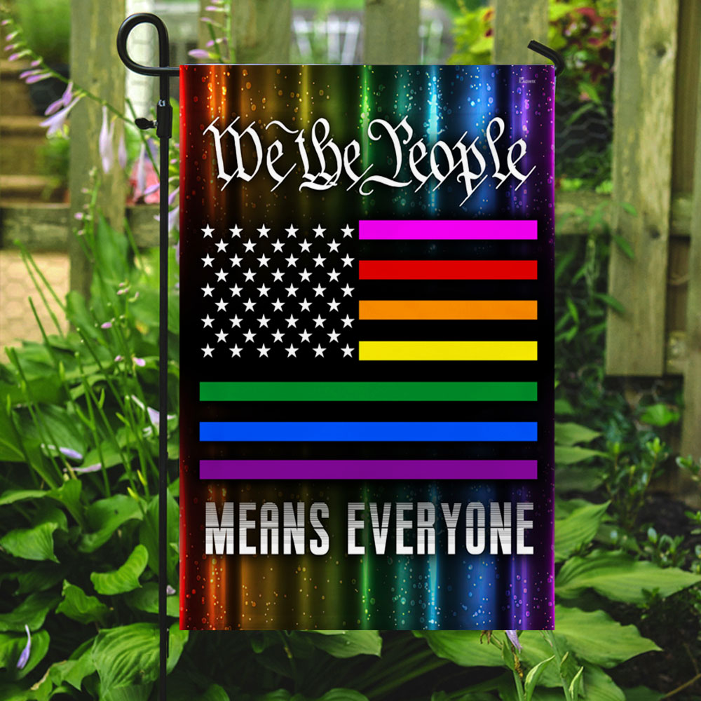 LGBT Flag We The People Means Everyone DDH2793F