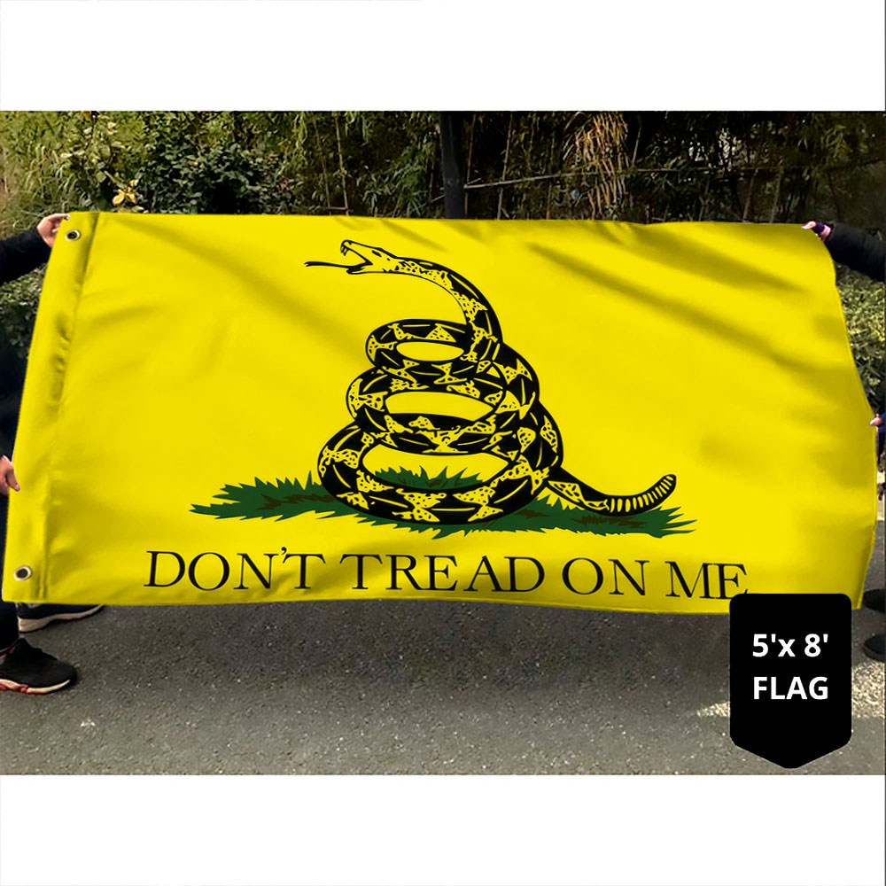 Don't Tread On Me Gadsden Flag TPT1543GF