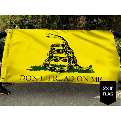 Don't Tread On Me Gadsden Flag TPT1543GF