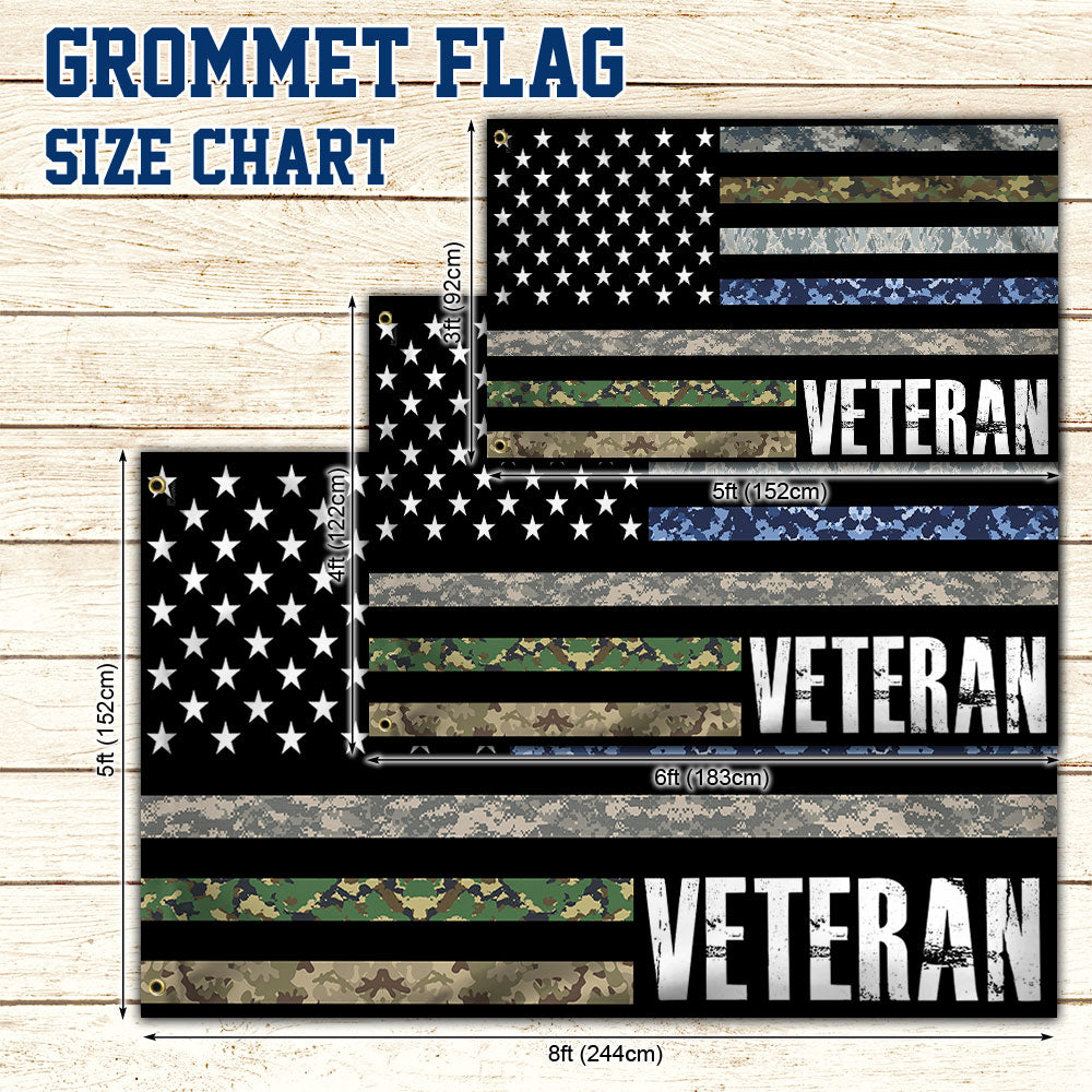 Veteran Flag Veteran Grommet Flag TRL1471GF
