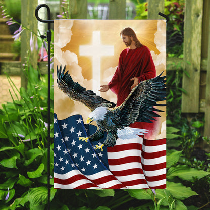 Jesus Flag American Eagle God Jesus Flag TRN1479F