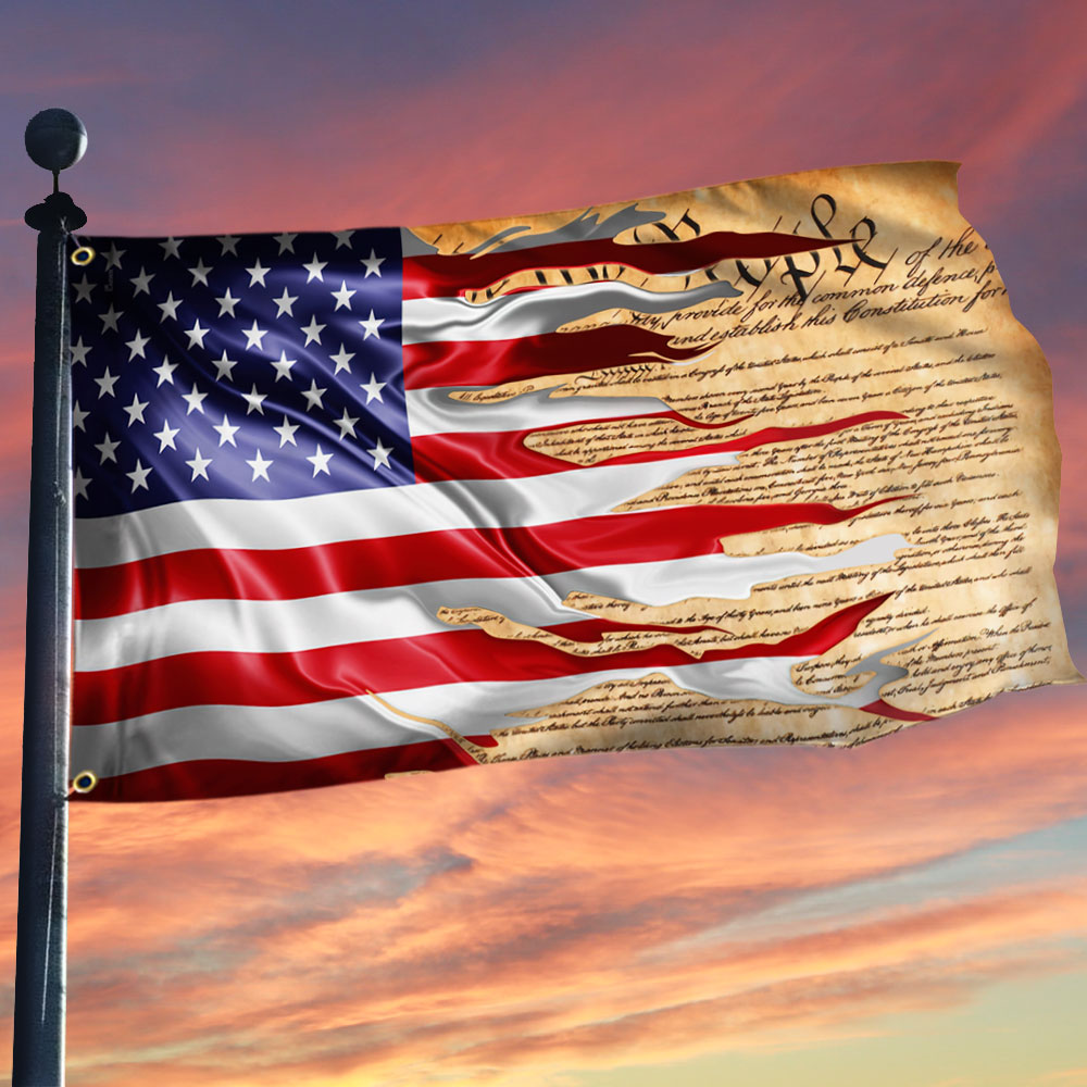 Patriot US Grommet Flag We The People DDH3445GF